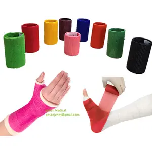 Plâtre en fibre <span class=keywords><strong>de</strong></span> verre <span class=keywords><strong>de</strong></span> <span class=keywords><strong>Paris</strong></span> Bandage médical Pop Bandage plâtre ruban <span class=keywords><strong>de</strong></span> coulée en fibre <span class=keywords><strong>de</strong></span> verre activé par l'eau - Product Image 1