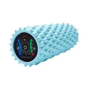 Rouleau de massage vibrant électrique personnalisé avec logo, pour fitness et yoga, avec nouvel écran LED, portable, en matériau EVA, vente en gros - Product Image 4