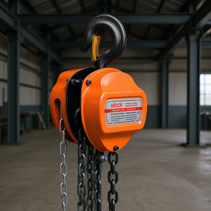 Polipasto Manual Vevor de 2 Toneladas y 10 Pies de Elevación, Naranja, Equipo de Elevación Industrial - Product Image 2