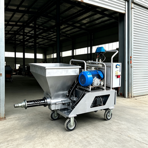Machine à projeter du mortier électrique pour le plâtrage et le nivellement des sols - Product Image 1