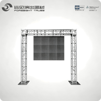 Structure modulaire, scène en aluminium portable, structure modulaire, installation rapide pour concert en plein air, exposition en plein air