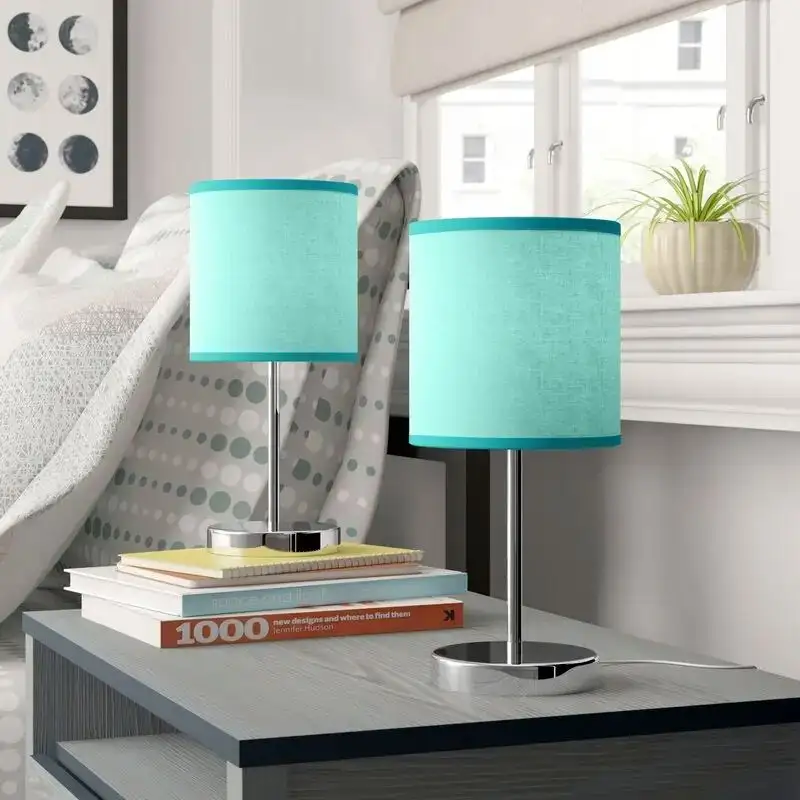 Lámpara de mesa decorativa para el hogar táctil moderna simple de color personalizado, lámpara de escritorio regulable para hotel, hogar, tienda, restaurante