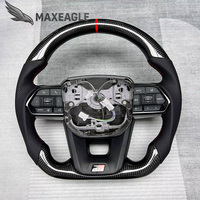 Volant en cuir pour Toyota LC300 Mark X Tacoma LC200 Hiace LC79 RAV4 N70 N80 Innova Axio Crown Prado Prius 4Runner