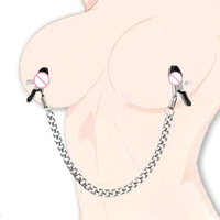 Pinces et anneaux métalliques réglables pour mamelons - Jouets sexuels pour adultes BDSM pour femmes et couples, stimulation des seins et jeux de bondage