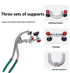 Kit d'outils de <span class=keywords><strong>réparation</strong></span> de bosses de voiture : Pince à cornet, extracteur à réglage de la profondeur, support double face pour la <span class=keywords><strong>réparation</strong></span> des bords de portières et de la peinture - Product Image 2