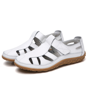 Sandalias de Plataforma Retro Hechas a Mano para el Verano 2025, Zapatos de Mujer con Suela Suave, Estilo Casual, Sin Cordones, para una Generación de Mujeres - Product Image 6