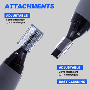 2025 Painless <b>Usb</b> Rechargeable Nose Hair Trimmer, Eyebrow& Ear and Trimmer for Men, Professional Facial Sf-1011 - Product Image 3