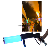 Equipo de Efectos Especiales, Pistola de Aire Comprimido de CO2, Cañón de Humo, Pistola de Chorro de Gas para Fiestas, Cañón LED para Discotecas, Bares y DJ