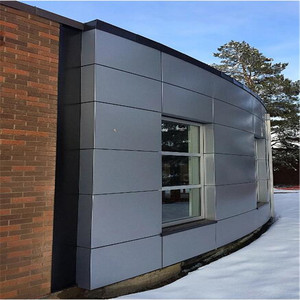 Mặt Tiền Bên Ngoài Cửa Hàng Front Nhôm Composite Panel/Alucobond Giá - Product Image 4