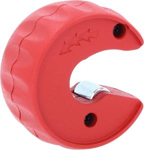 KS <b>TOOLS</b> <b>Ratchet</b> pipe hole cutter with 2 support rollers with folding internal deburrer pipes 15mm portable pipe cutter - Product Image 2