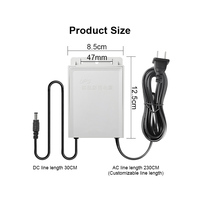 Venta al por mayor Mini UPS Wi-Fi Router Cámara CCTV con batería de litio de 3600mAh DC12V Adaptador de monitor de alimentación Uso al aire libre Frecuencia de 60Hz