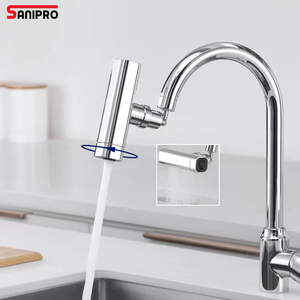 SANIPRO 3 Modes pommeau de douche volant pluie robinet d'eau barboteur buse rotative adaptateur cuisine robinet universel anti-éclaboussures Extender - Product Image 1