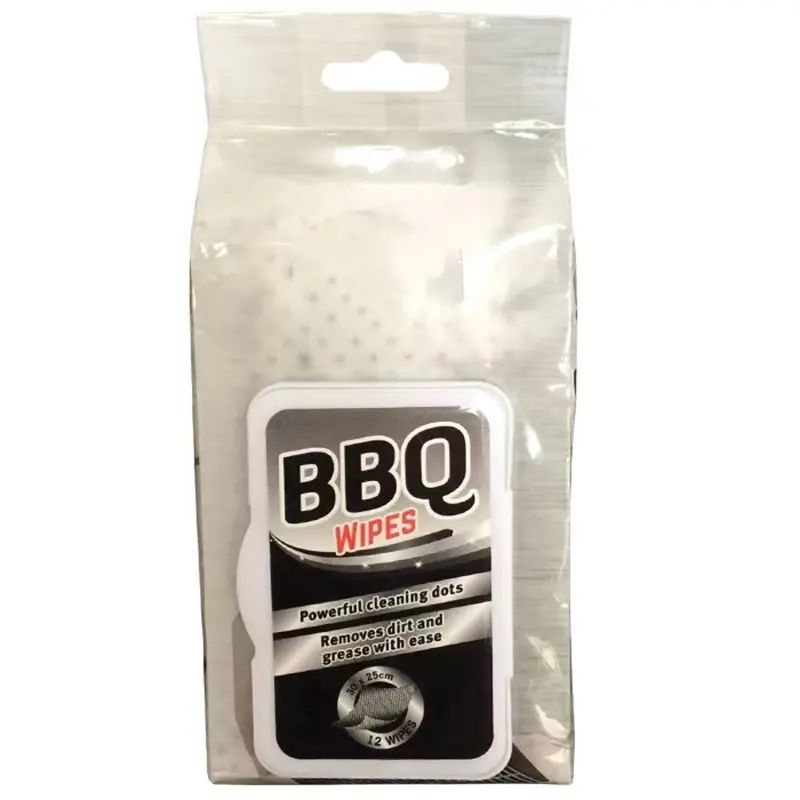 Disposable BBQ Grill Cleaning Wipes wet wipes Remove oil, heavy oil, grease for Clean and Healthy Grill BBQ wipes