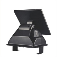 Lampu bergerak panel strobo led piksel latar belakang dj