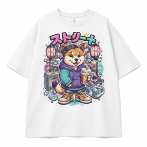 Camiseta de Hombre de Diseño, 100% Algodón, 260 g/m², Estilo Holgado, Estampada, de Alta Calidad, Bapees, Venta Caliente 2026, 1:1, al por Mayor - Product Image 2