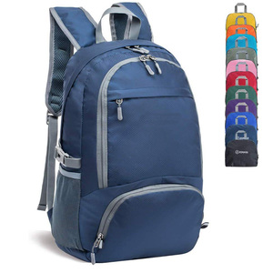 <span class=keywords><strong>Sac</strong></span> <span class=keywords><strong>à</strong></span> <span class=keywords><strong>dos</strong></span> de randonnée résistant <span class=keywords><strong>à</strong></span> l'eau et léger en polyester et nylon avec LOGO personnalisé <span class=keywords><strong>petit</strong></span> <span class=keywords><strong>sac</strong></span> <span class=keywords><strong>à</strong></span> <span class=keywords><strong>dos</strong></span> de voyage <span class=keywords><strong>pliable</strong></span> pour le camping en plein air - Product Image 3