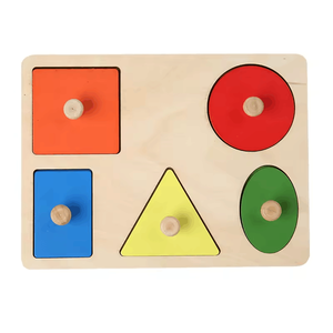 Scatola di monete in legno ispirata ai Montessori Unisex giocattolo educativo per l'apprendimento dei colori forma di smistamento regalo - Product Image 6