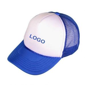 Outdoor Sport Golf Gorros Fashion Custom logo Women Foam Mesh <b>Blank</b> Baseball Net 5 Panel Rope Trucker Snapback <b>Caps</b> Hats - Product Image 2
