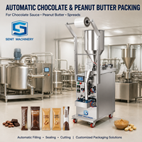 Machine d'emballage automatique de sauces, équipement de remplissage de liquides pour miel, ketchup, confiture, sirop, pâte, remplissage, scellage et emballage en sachet