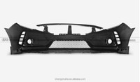Panel Bumper Depan Mobil Bahan Baku Baru Untuk Sedan Keluarga, Pemasangan Baut, Pilihan Warna Putih Merah Biru Hitam