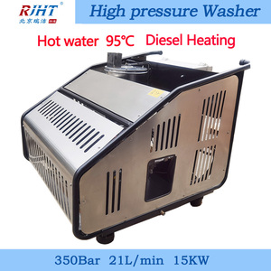 Ruijie Hengtong 5000 PSI 350 bars 21 LPM 15 kW Nouvelle machine de nettoyage haute pression robuste à eau chaude pour la décontamination des résidus et le lavage de voitures en atelier - Product Image 5