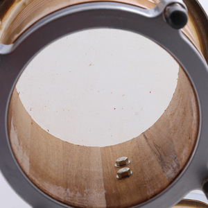 Bong in legno di betulla da 7.5 ''e 8.5'' con teste di bufalo Hardware tono argento per professionisti adulti - Product Image 4
