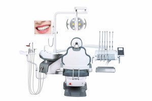 Poltrona Odontoiatrica Completa con Schermo TV, Poltrona Dentistica con Radiografia Integrata, Poltrona Odontoiatrica Elettrica - Product Image 4