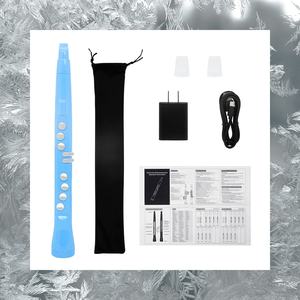 Saxofón Eléctrico IRIN con Pantalla LED, Flauta Electrónica para Niños y Adultos, <span class=keywords><strong>Suona</strong></span> en Tono C, Lacado Dorado - Product Image 2