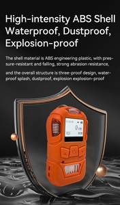 Carbon monoxide gas xách tay <span class=keywords><strong>Detector</strong></span> với âm thanh báo động USB Charger 4-kết nối với máy tính mô hình K1 - Product Image 5