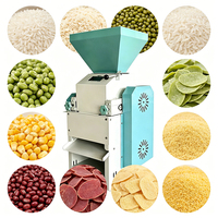 Machine à décortiquer le riz haute capacité 450 kg/h en acier inoxydable 304 avec moteur pour le traitement du riz blanc