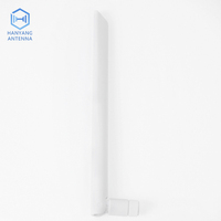 Antenne WiFi en caoutchouc double bande 2.4Ghz et 5.8Ghz avec connecteur mâle RP Antennes de communication