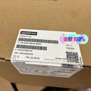 SINAMICS V20 380-480 โวลต์ 3 เฟส AC -15/+10% 47-63Hz กำลังไฟ 4 กิโลวัตต์ พร้อม 150% 6SL3210-5BE24-0UV0 ไดรฟ์ปรับความถี่ - Product Image 6