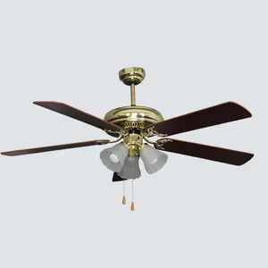 Fabricación China de fantasía decorativo de electrodomésticos eléctrica doméstica ventilador de techo con LED de luz de Control remoto