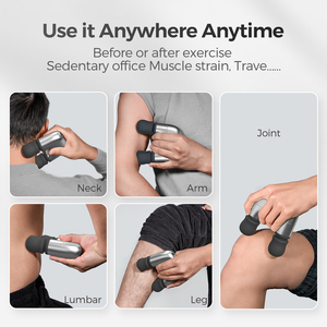 Mini masajeador deportivo de mano eléctrico TWINTOUCH, masajeador de martillo <span class=keywords><strong>Personal</strong></span> del tamaño de la palma para uso corporal - Product Image 4