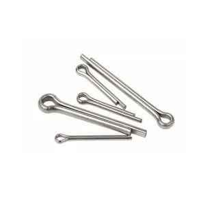 Ring dan r type split spring stainless steel shaft safety lock cotter pin