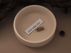 CARATTE Moules <span class=keywords><strong>en</strong></span> silicone pour grand bol à rayures Plateau à bougies <span class=keywords><strong>rond</strong></span> Moules pour pots de fleurs <span class=keywords><strong>en</strong></span> béton pour résine plâtre - Product Image 6