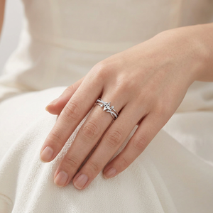 Top Quality 18K Solid White Gold Real Natural Diamond <b>Ring</b> Semi Mount Engagement <b>Ring</b> Without Main Stone For Ladies Wedding Band - Product Image 6