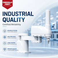 Lengan Robot SCARA Industri 4 Axis PLC & Motor Manipulator Robot Presisi Kecepatan Tinggi Beban Angkut 6KG untuk Perakitan Pick and Place 3C
