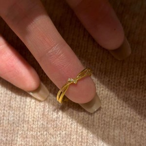 Exquisite Gold Color Finger Rings for Women Fashion Design Opening Ring Daily Jewelry Accessories - Product Image 6