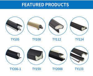 אטם זכוכית PU אטום לאוויר, התקנה קלה, רצועות איטום רגישות ללחץ, אטומות לרעש, לדלתות צרפתיות - Product Image 5