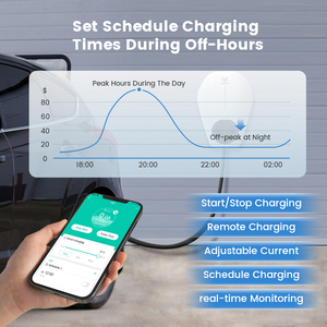 Meilleure vente OCPP 2.0.1 DLB Wifi Connect Ac Type 2 11kw 16a Ev Charger Wallbox Station <span class=keywords><strong>de</strong></span> <span class=keywords><strong>recharge</strong></span> <span class=keywords><strong>de</strong></span> véhicule électrique pour toutes les voitures - Product Image 3