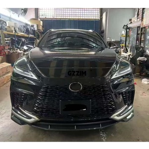 Kit carrosserie style TRD en PP complet : lèvre de pare-chocs, jupes latérales, lèvre arrière pour Lexus RX350 RX350h 2023-2024 - Product Image 2