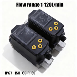 DN8 1-20 L/min Digitale Vortex-type Debietmeter Sensor RVS Vloeistof Water Debietmeter Rechtstreeks van de Fabriek - Product Image 5