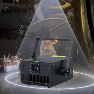 Láser AOPU de 10W a Todo Color con Máquina de Nieve de 1500W, Efecto de Baile de Ensueño para Bodas, Láser y Luz de Máquina de Nieve - Product Image 2