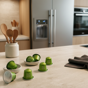 Capsules <span class=keywords><strong>de</strong></span> <span class=keywords><strong>thé</strong></span> matcha compatibles Nespresso, style japonais, mélange <span class=keywords><strong>de</strong></span> boisson énergisante - Product Image 3