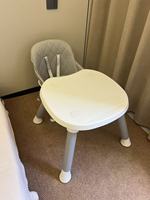 Table et chaise multifonctions pour bébé en plastique PP, hauteur réglable