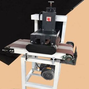 Machine de ponçage et de polissage économique manuelle à bande et tambour, horizontale, pour le travail du bois - Product Image 3