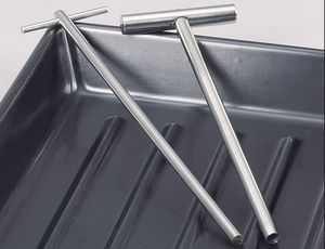 Suministros de laboratorio Venta caliente QualiRod Acero inoxidable V2A Alimentos seguros Cilíndricos Autoclavable lanzas de muestra - Product Image 5