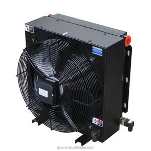 Vente directe – Refroidisseur d'huile hydraulique à air, radiateur de voiture à double ventilateur, échangeur de chaleur à plaques et ailettes en aluminium - Product Image 3