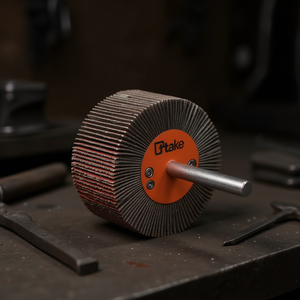 Disco Abrasivo de Tela con Solapa Ttake 100x30 mm, Vástago de 6 mm para Pulir - Product Image 3